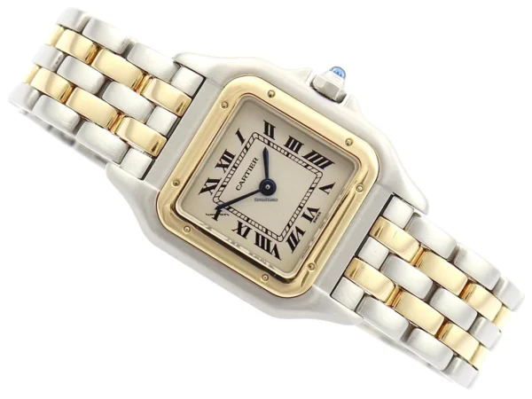 Cartier PANTHÈRE DE CARTIER - Small Steel and Yellow Gold – Image 3