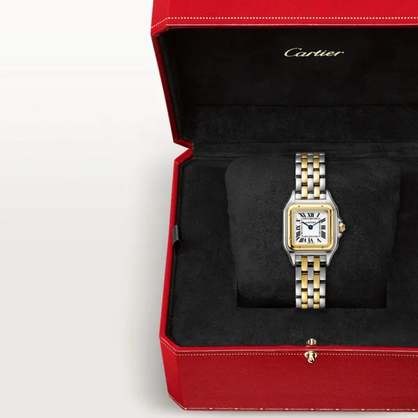 Cartier PANTHÈRE DE CARTIER - Small Steel and Yellow Gold – Image 6